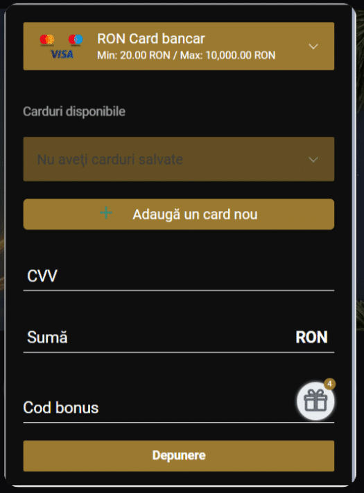 conti depunere