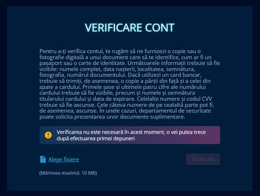 verificare cont MrBit