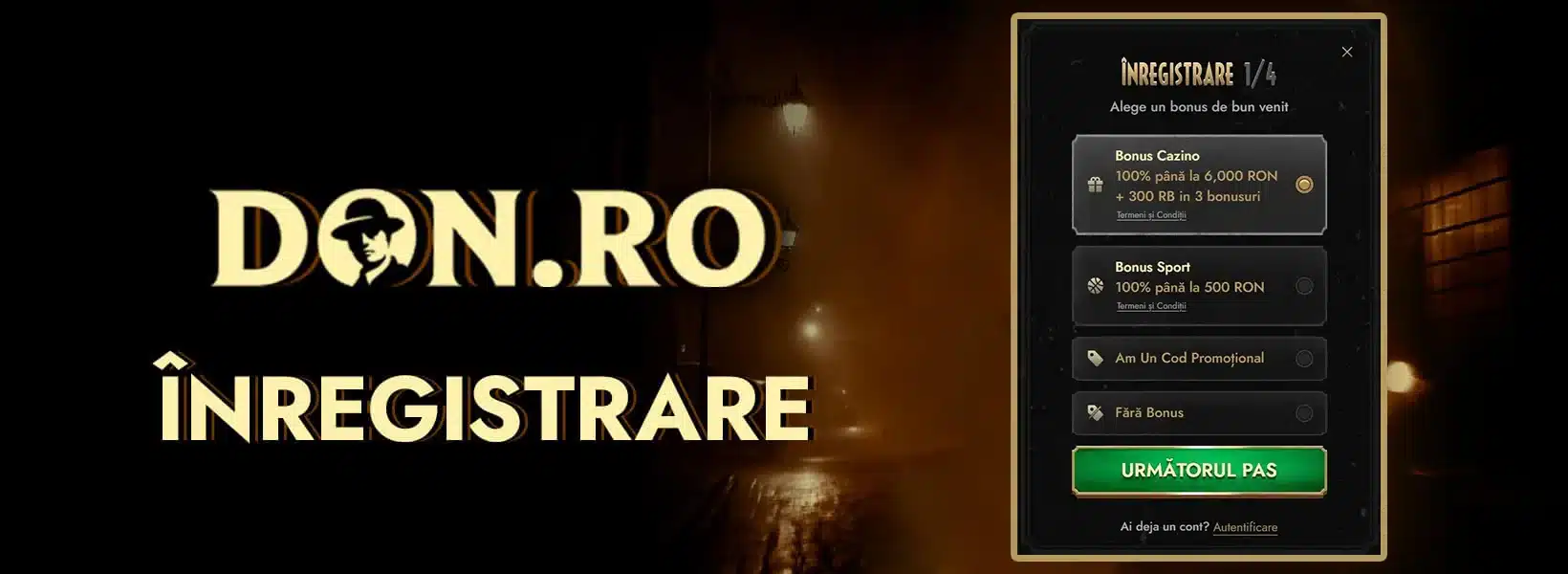 don ro casino inregistrare