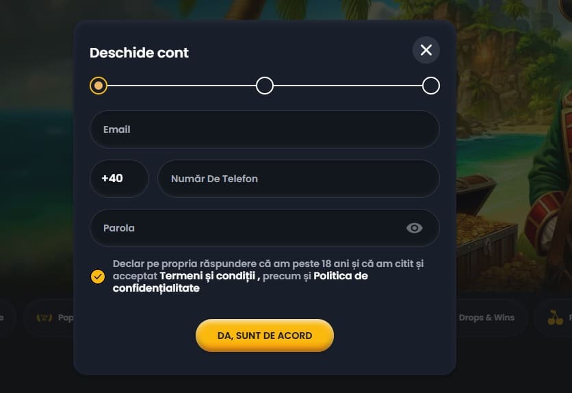 inregistrare spin