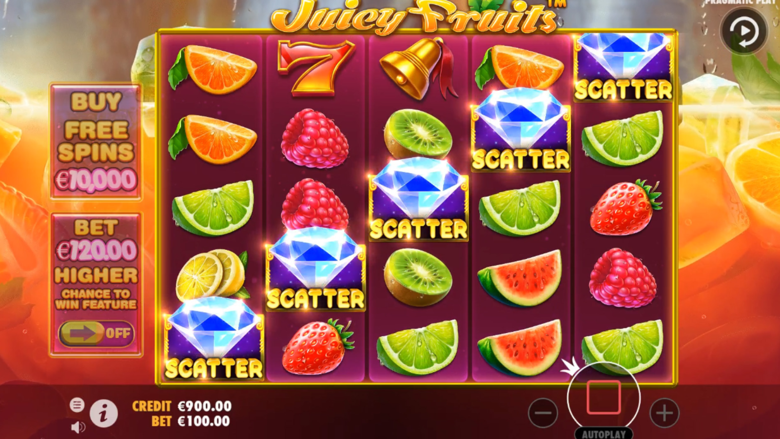 juicy fruits demo