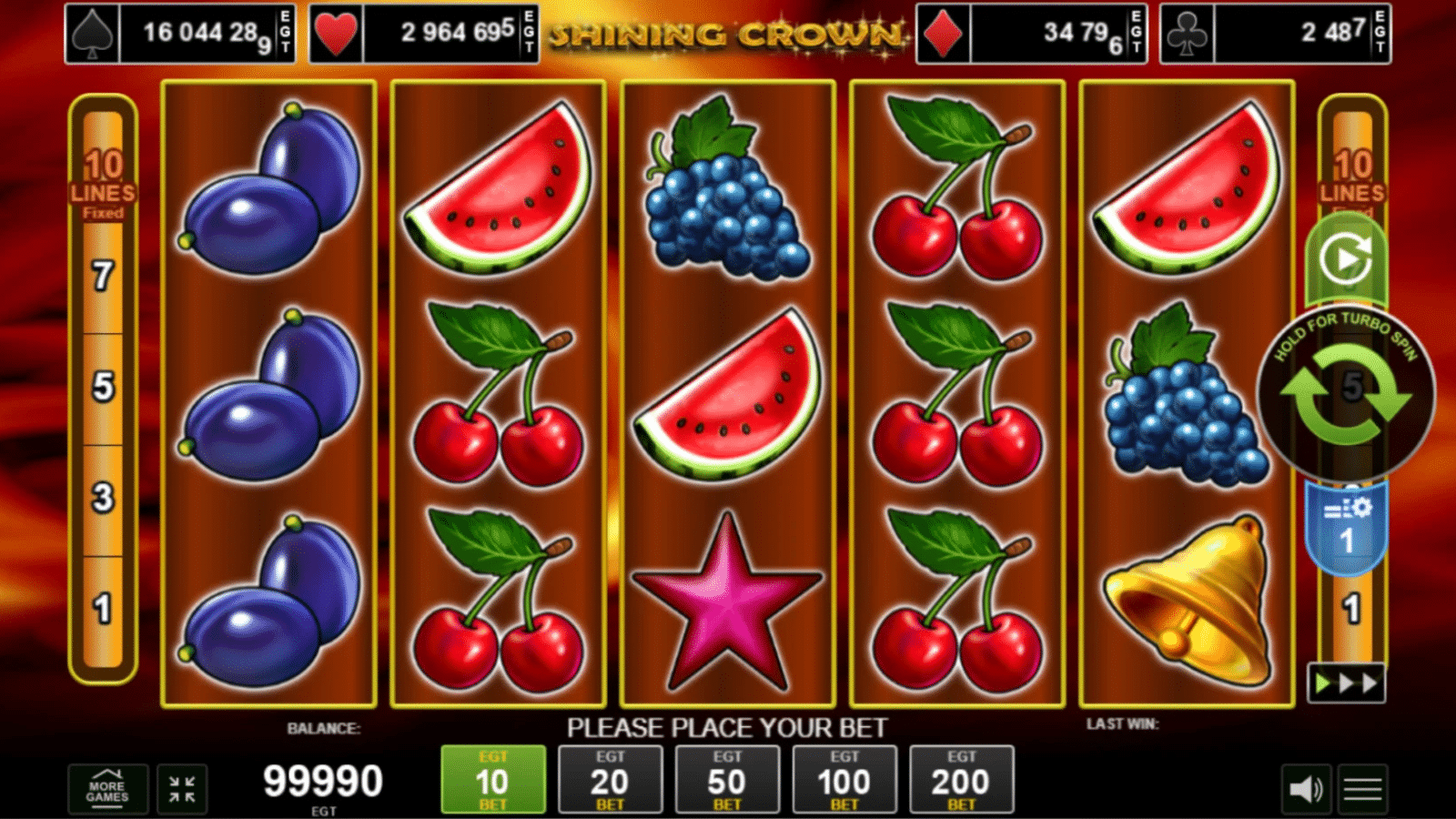 shining crown demo