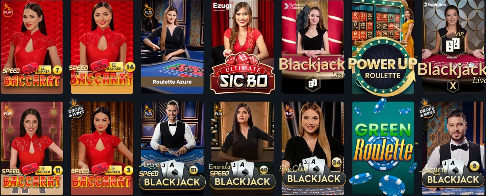 spin live casino