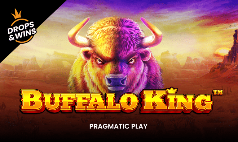 Buffalo King 1000x600 Drops Wins