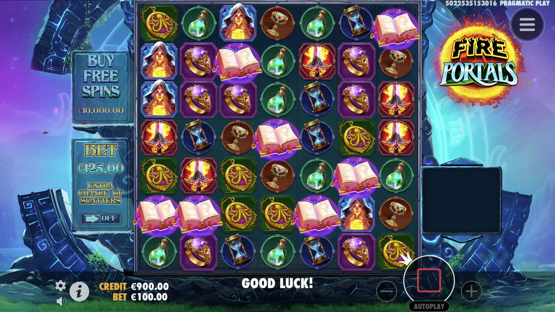 pragmatic play x fire portals