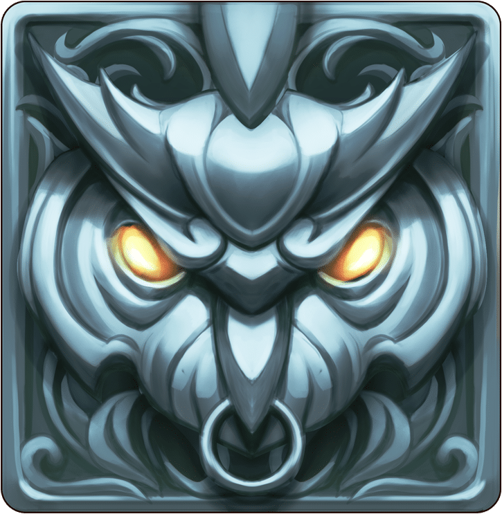 Silver owl symbol