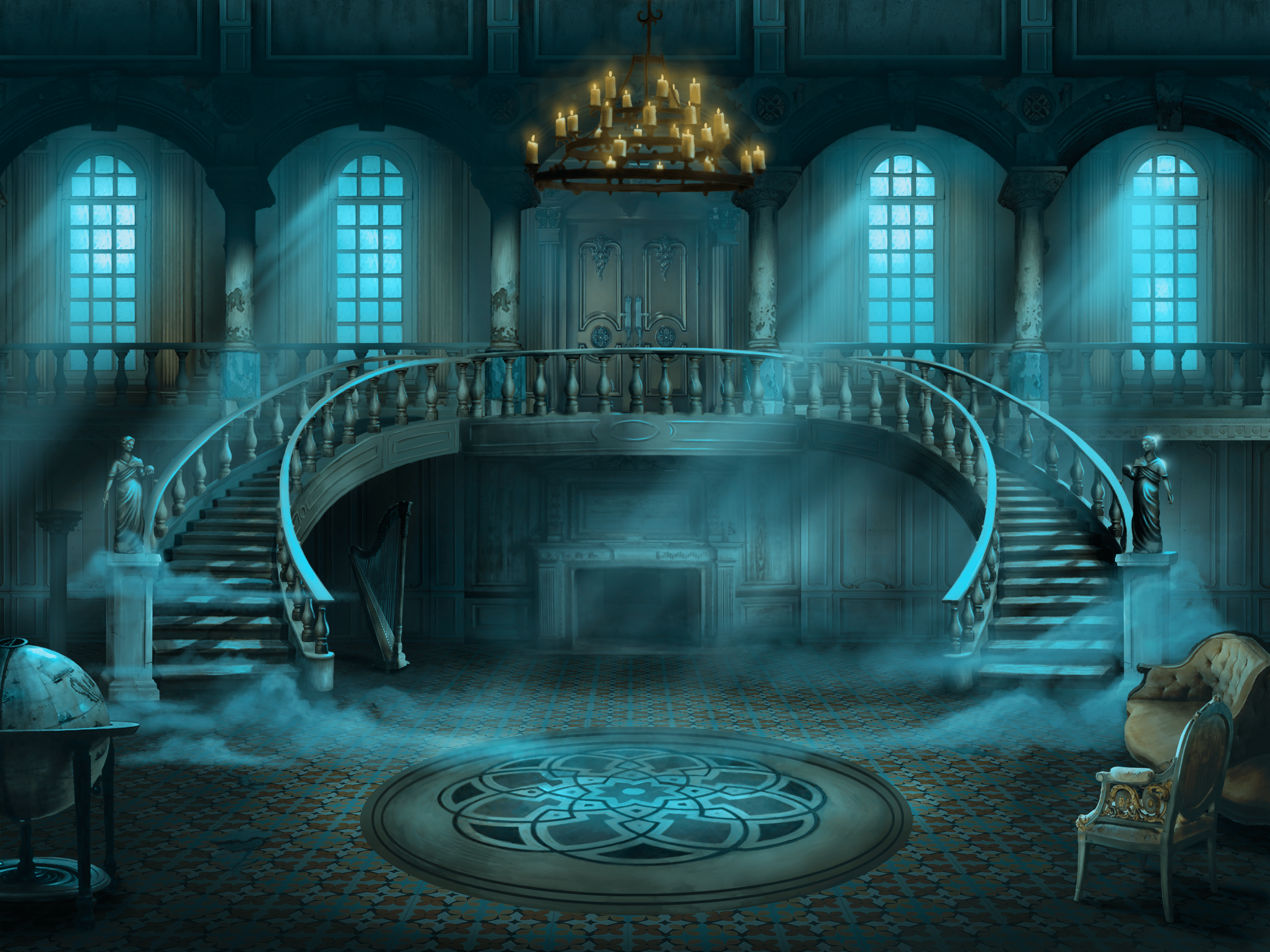 Mysterious Game Art