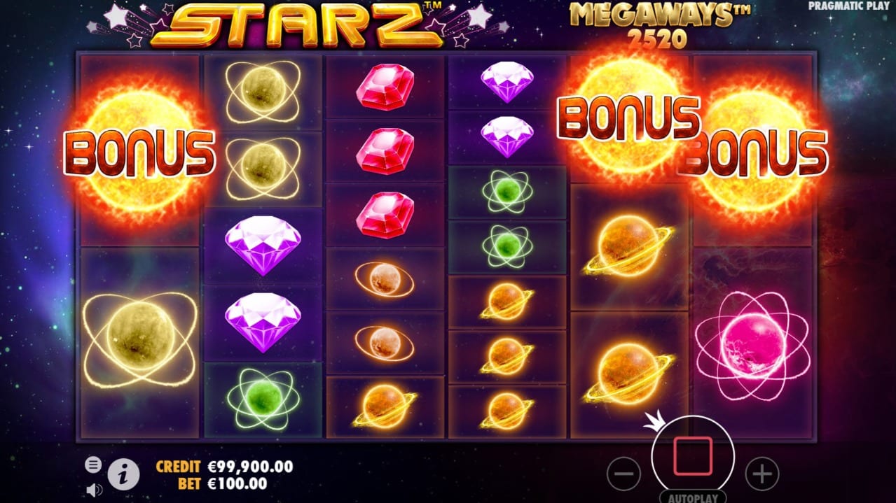 pragmatic play x starz megaways