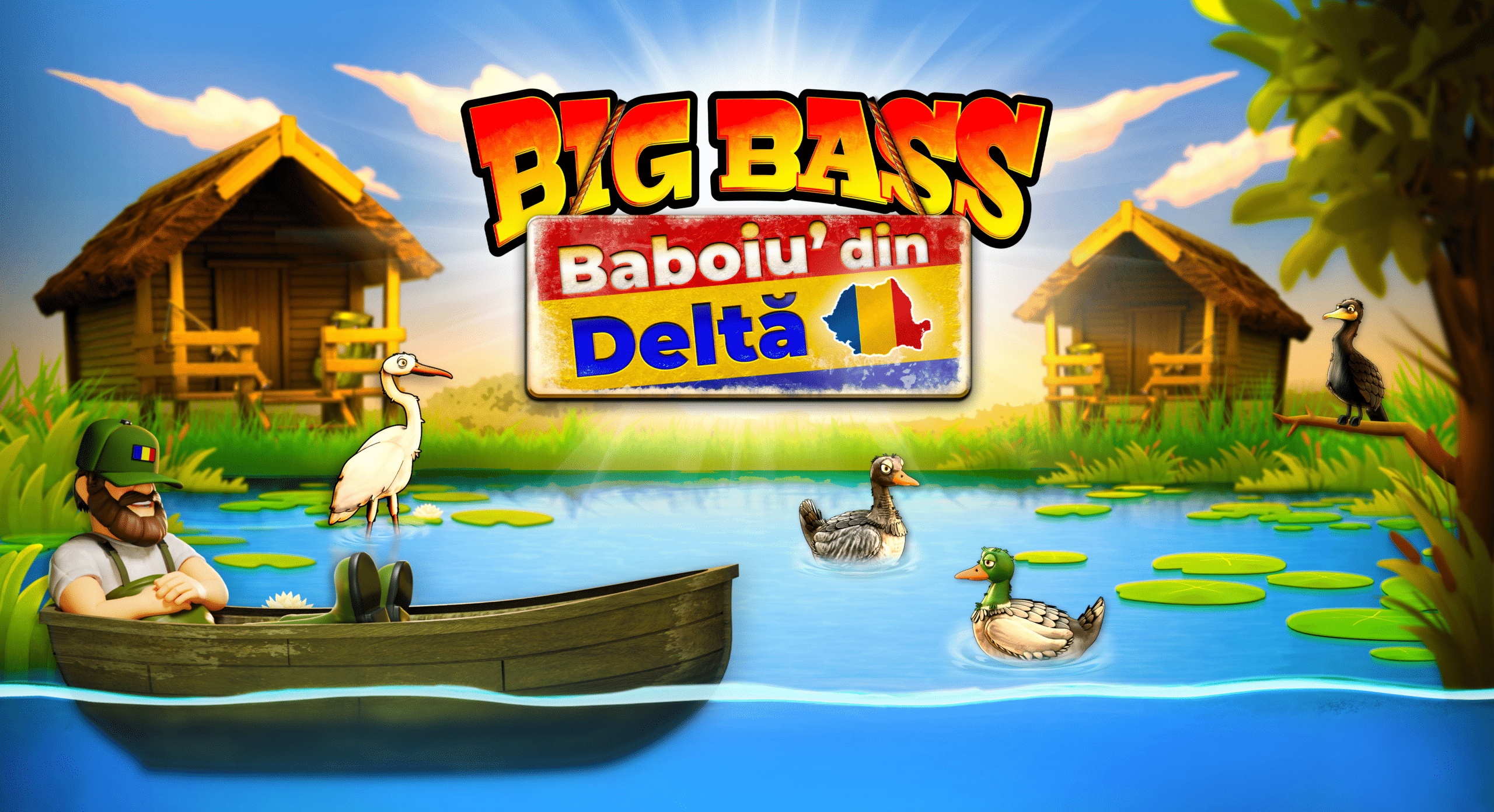 BIG BASS Baboiu din Delta 4391x2388 Loading Screen
