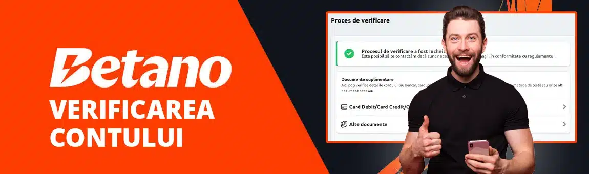 betano VERIFICAREA CONTULUI