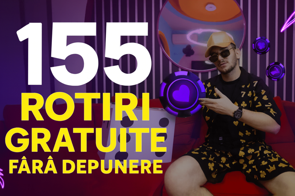 155 rotiri gratiute fara depunere