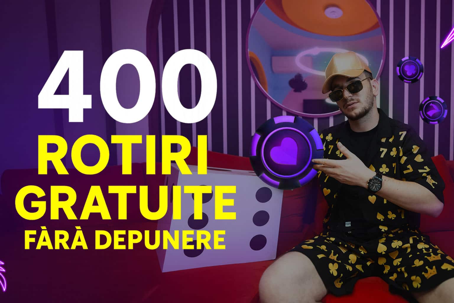 400 de rotiri gratuite