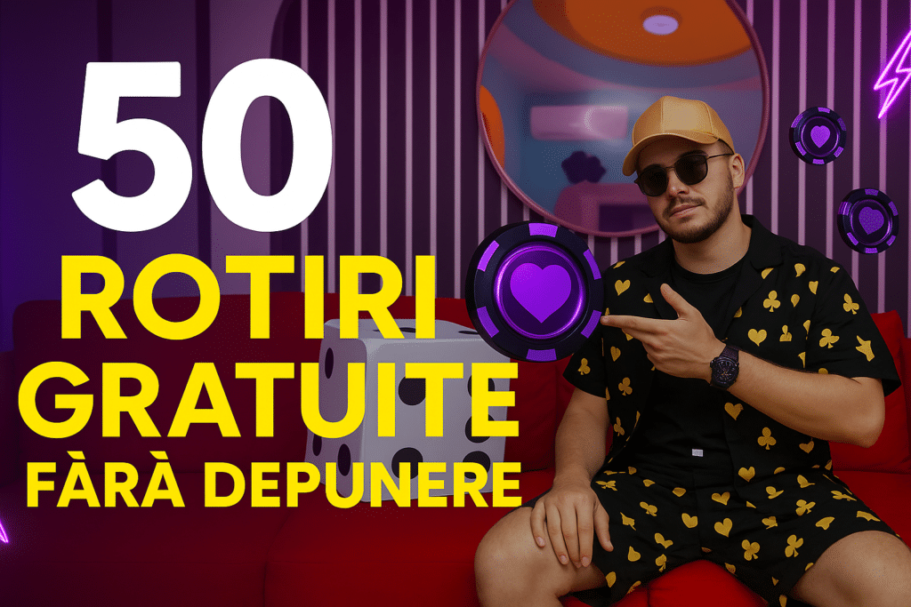50 rotiri gratuite fara depunere