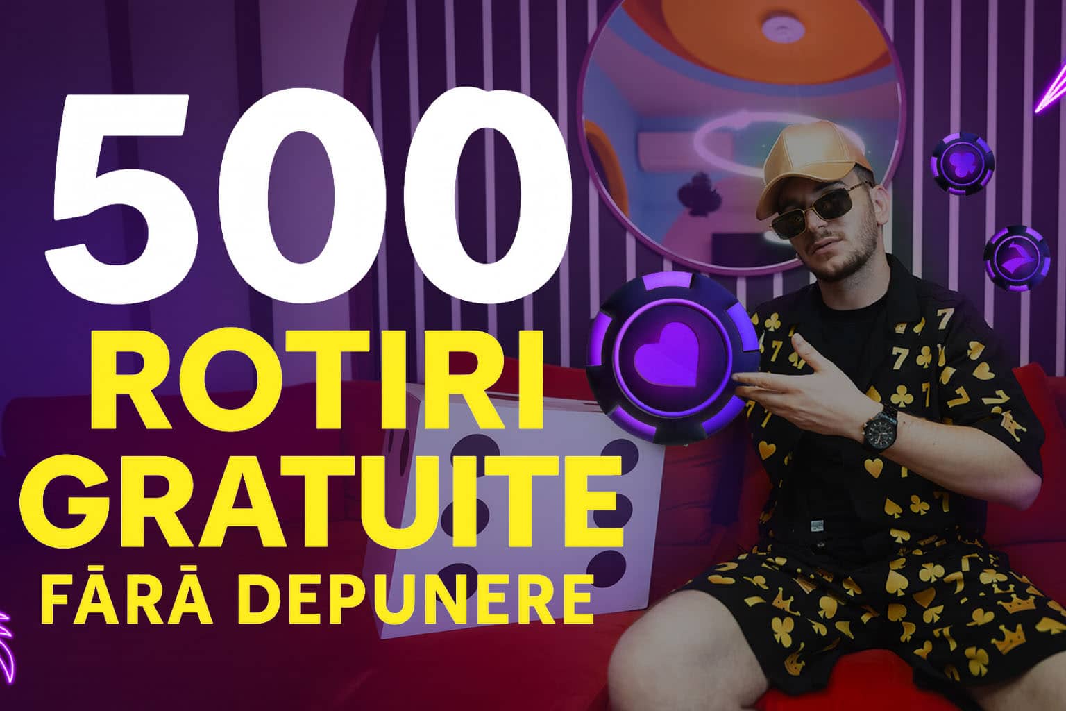 500 rotiri gratuite fara depunere
