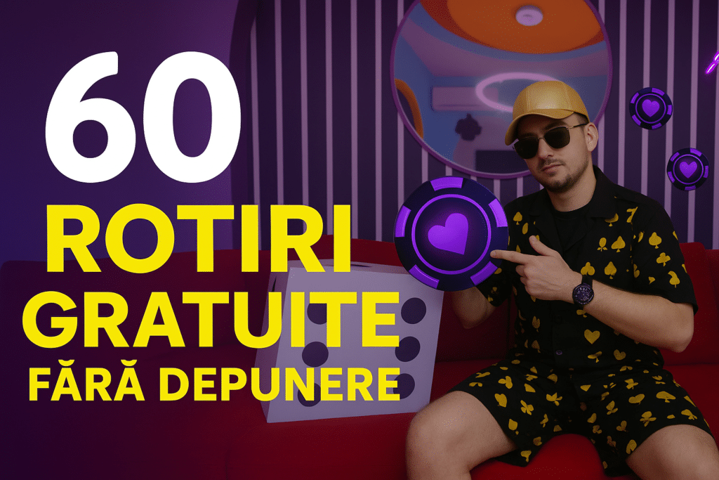 60 rotiri gratuite fara depunere
