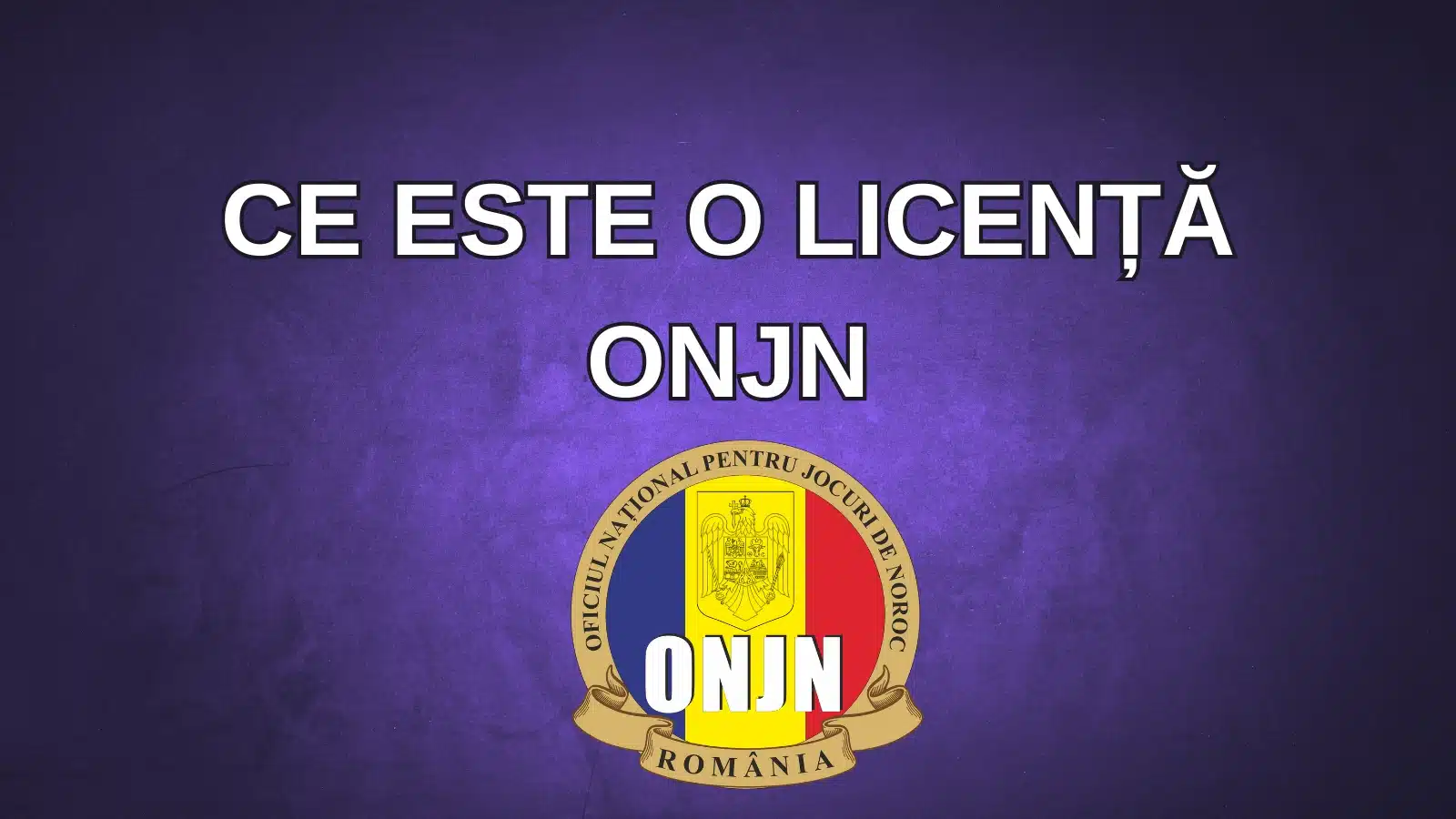 Ce este o licenta ONJN