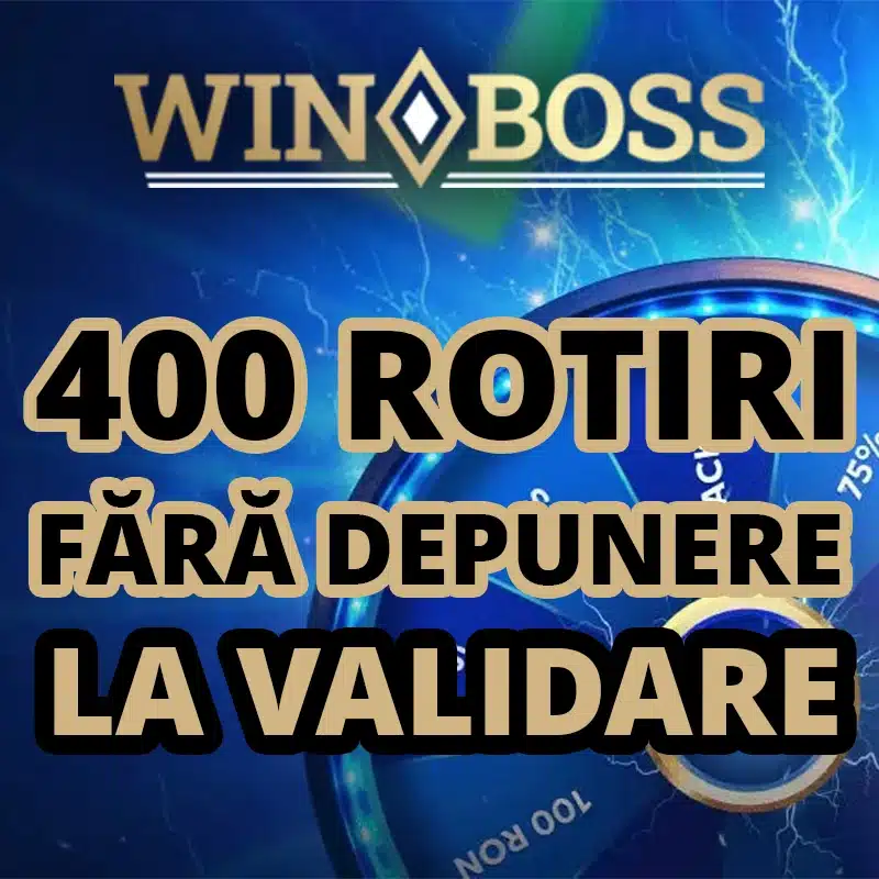 Pana la 400 Rotiri Fara Depunere la Validare Pana la 400 Rotiri Fara Depunere la Validare