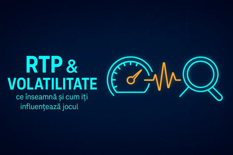 RTP cazinou, volatilitate sloturi