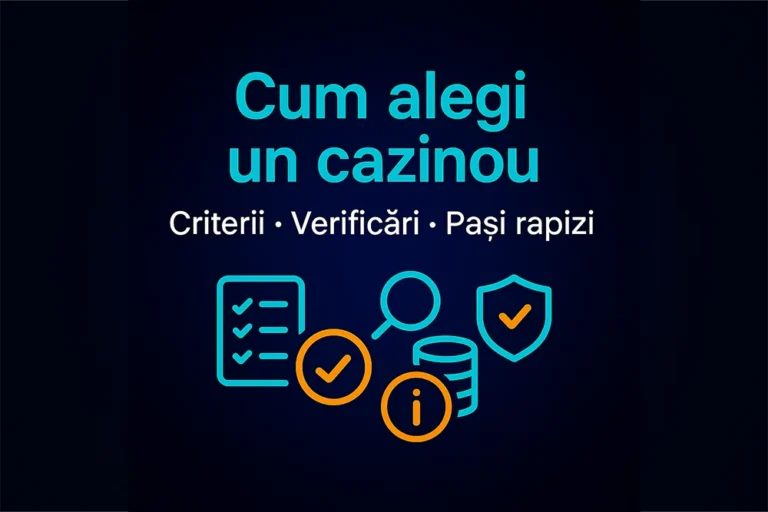cum aleg un cazinou