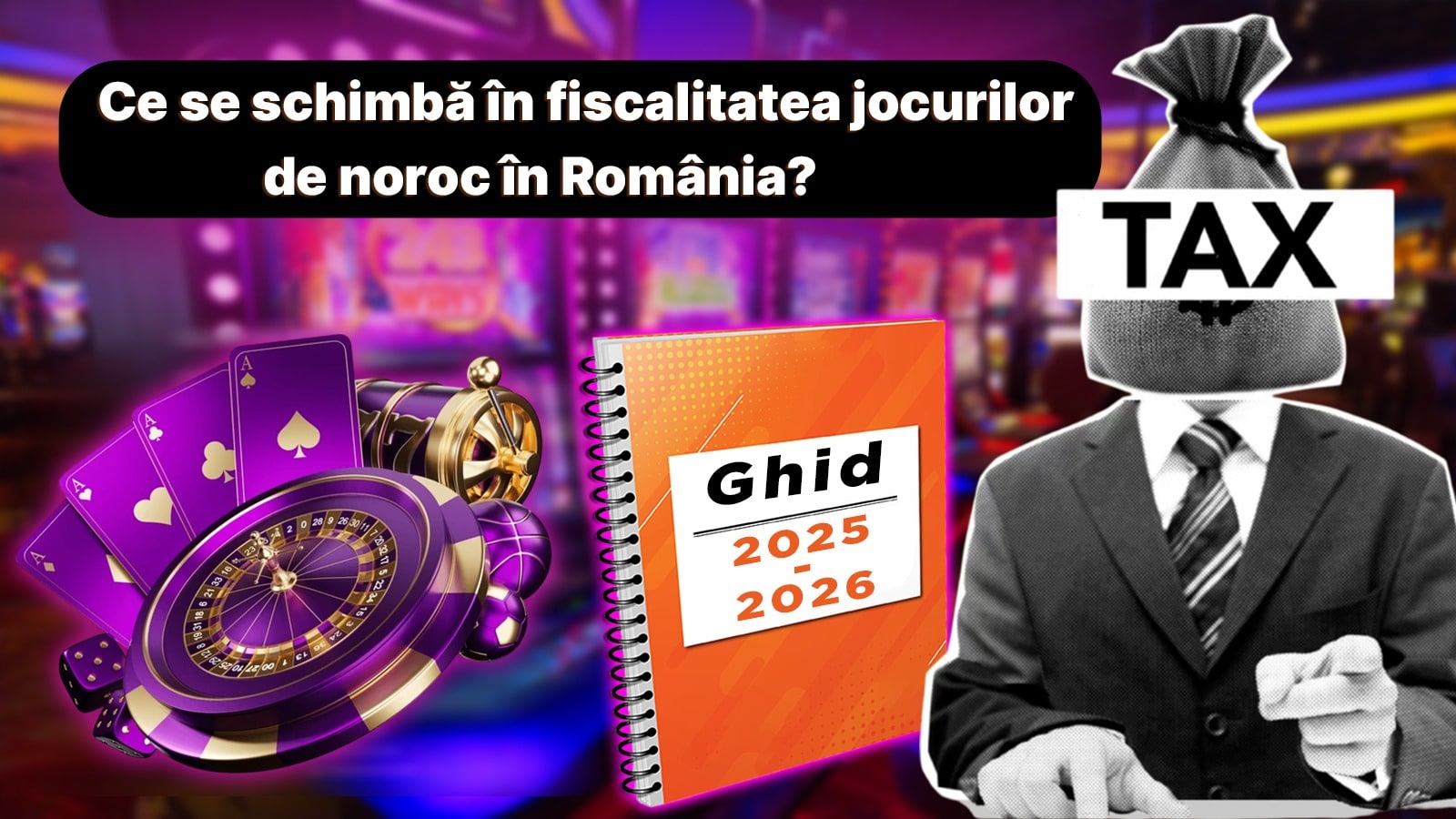 fiscalitatea jocurilor de noroc Romania 2025