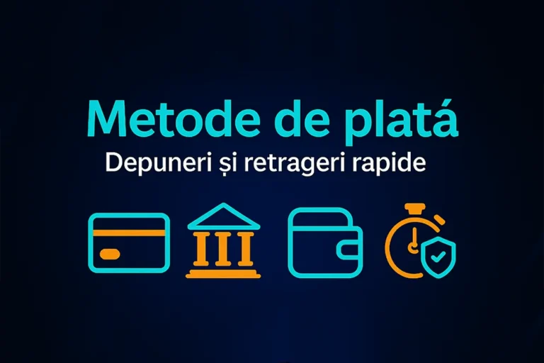 metode de plată cazinou online, depuneri și retrageri