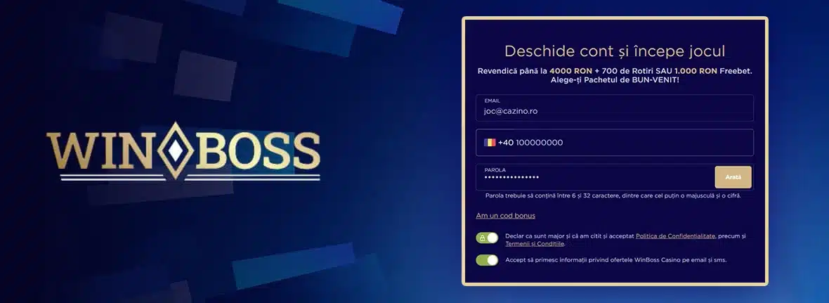 winboss inregistrare winboss inregistrare