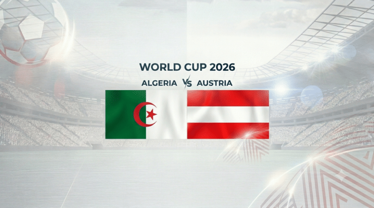 Algeria – Austria world cup 2026
