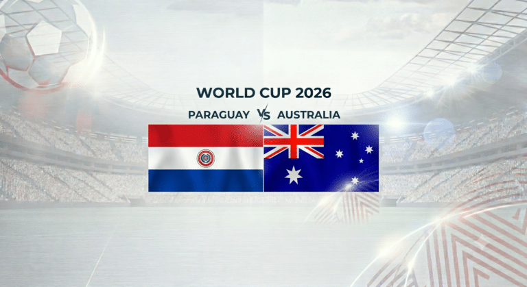 Paraguay – Australia world cup 2026